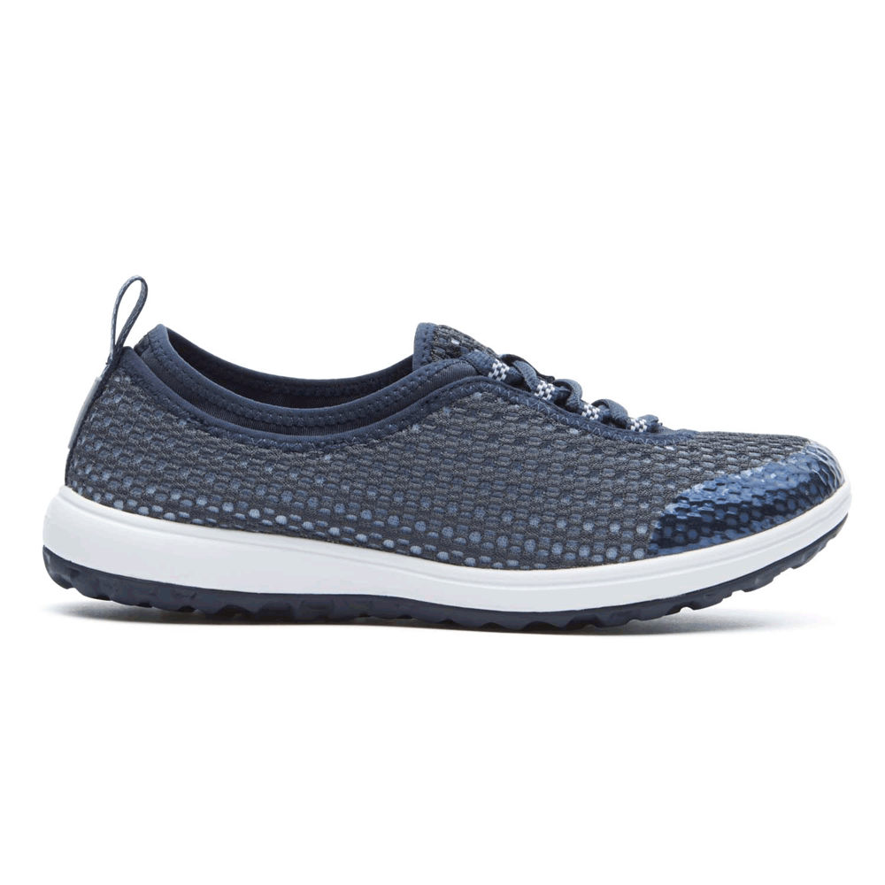 Rockport Sneakers Dam Blå - Walk360 Washable Laceup - ARMBC7869